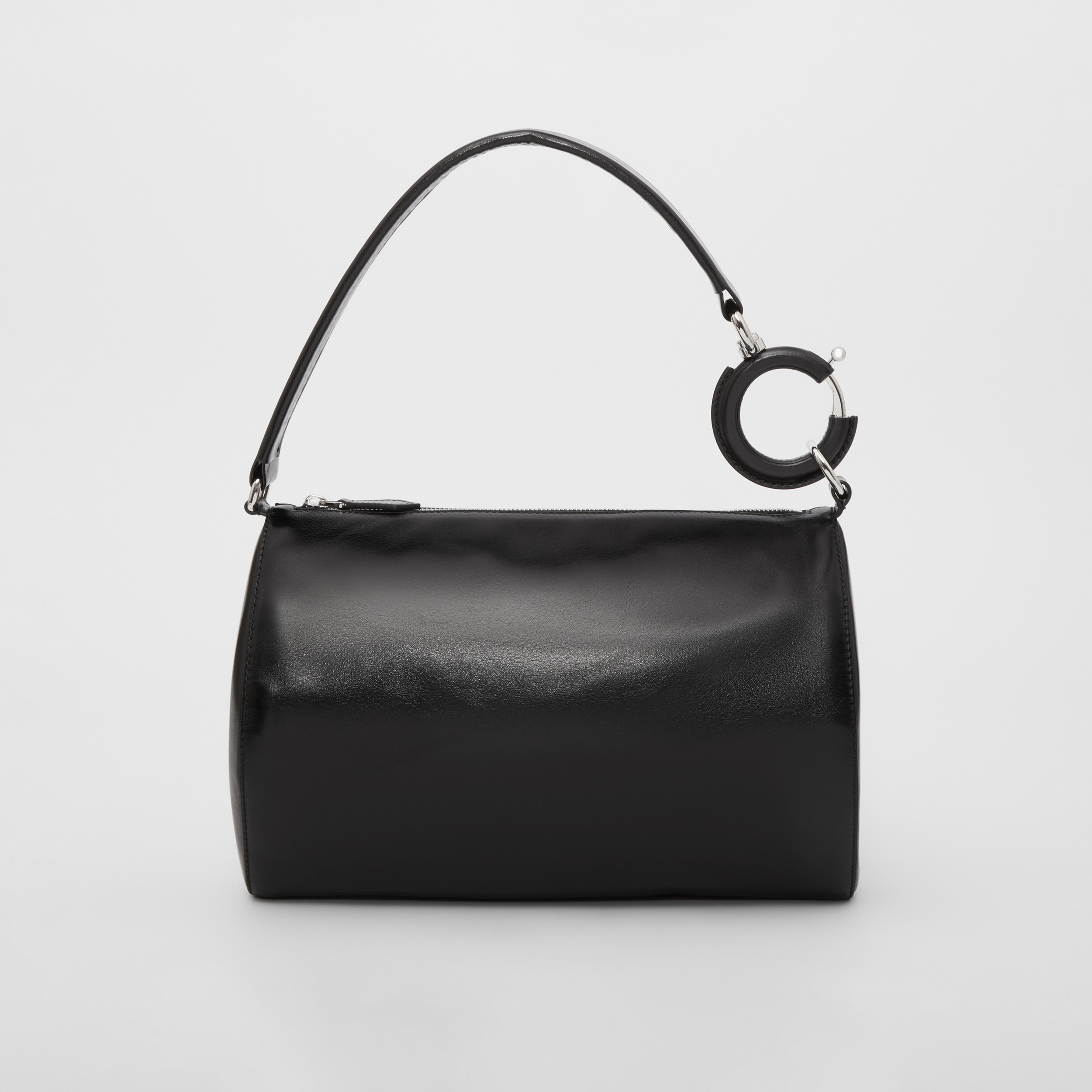 Small Leather Rhombi Bag in Black - Women | Burberry® Official - 1