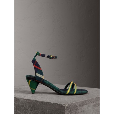 burberry sandals womens green