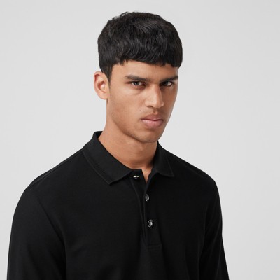 burberry shirt black men