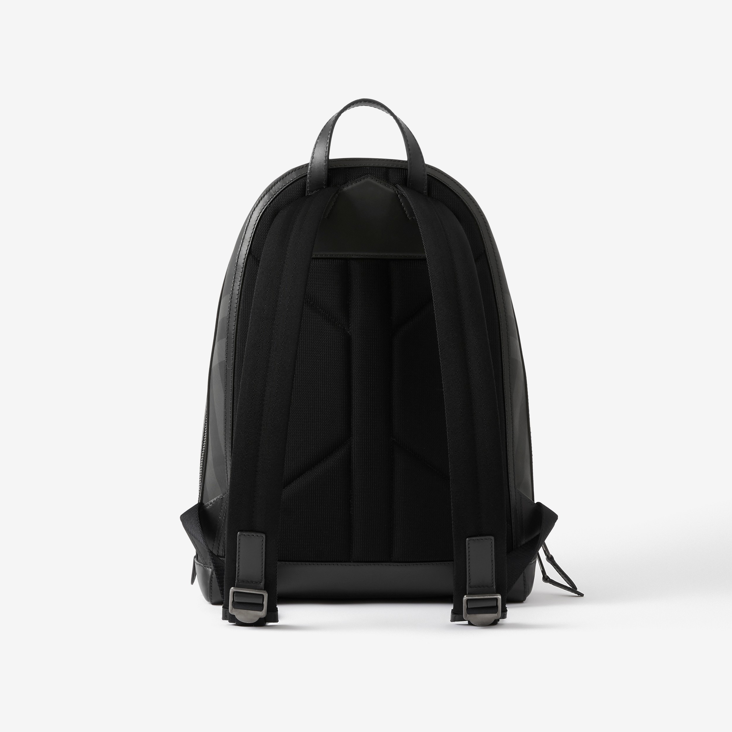 Charcoal Check Rocco Backpack - Men | Burberry® Official - 3