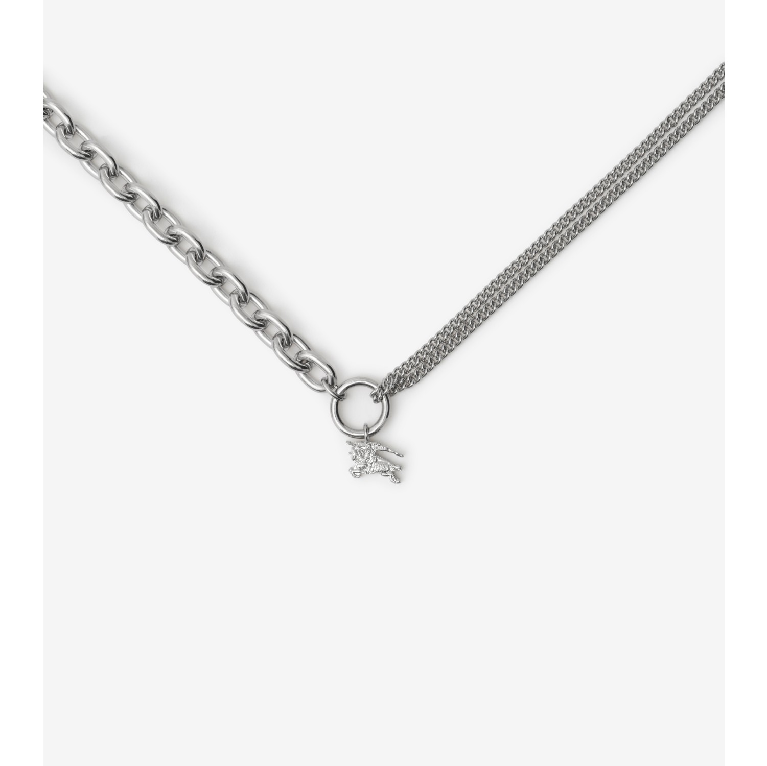 Knight Dual Chain Necklace