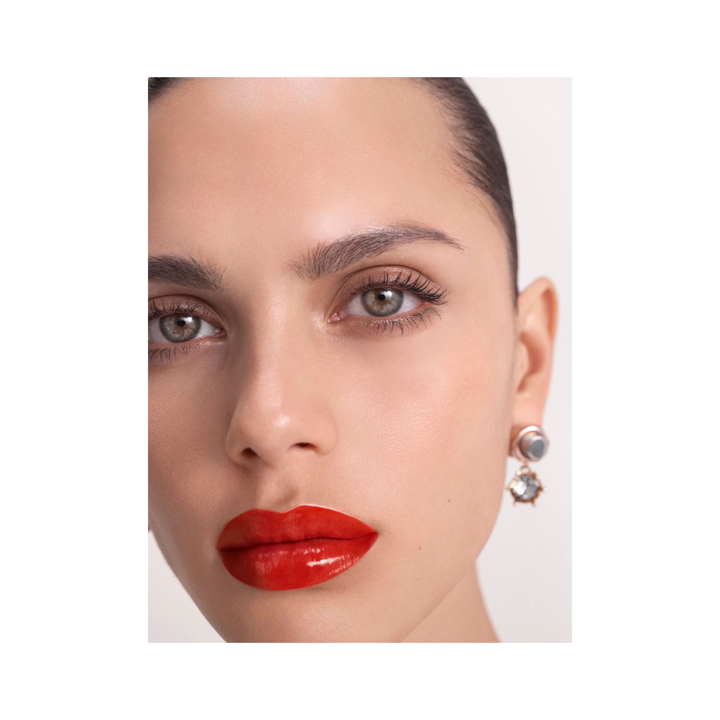 Burberry Kisses Lip Lacquer – Tangerine Red No.35 - Femme | Site officiel Burberry® - 2