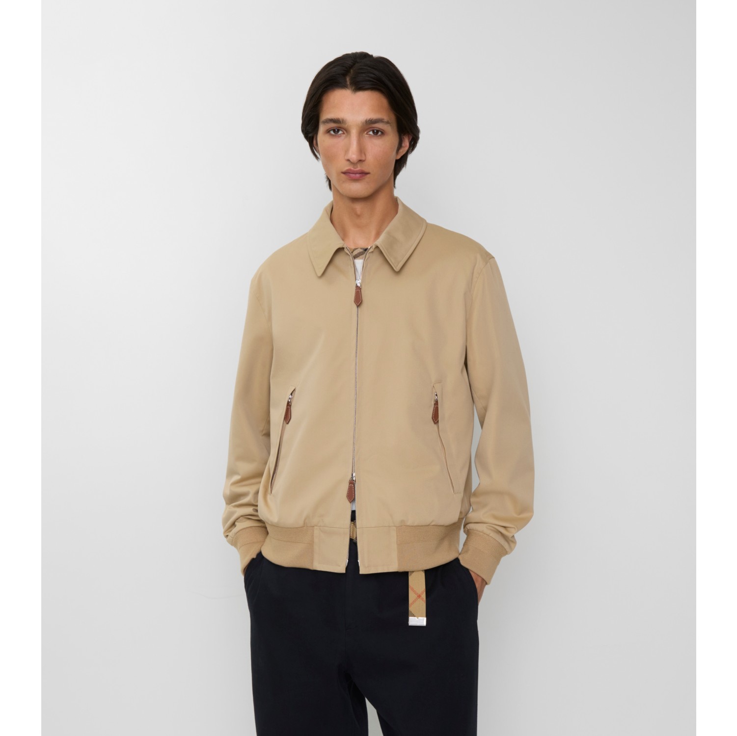 Gabardine Harrington Jacket