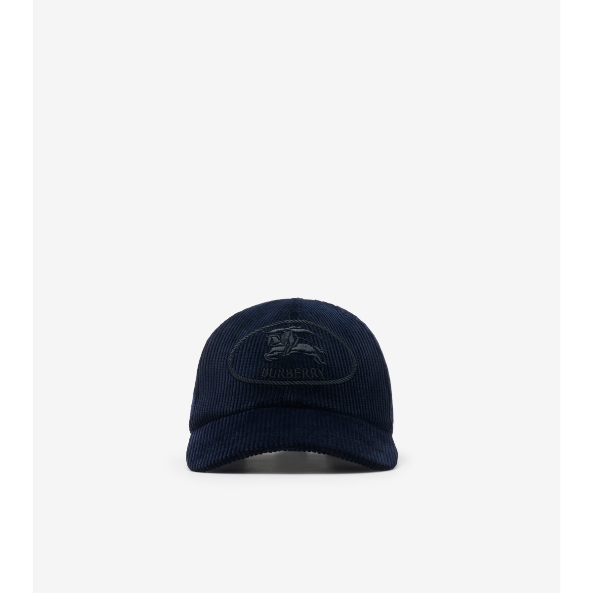  Embroidered Knight Stamp Corduroy Baseball Cap