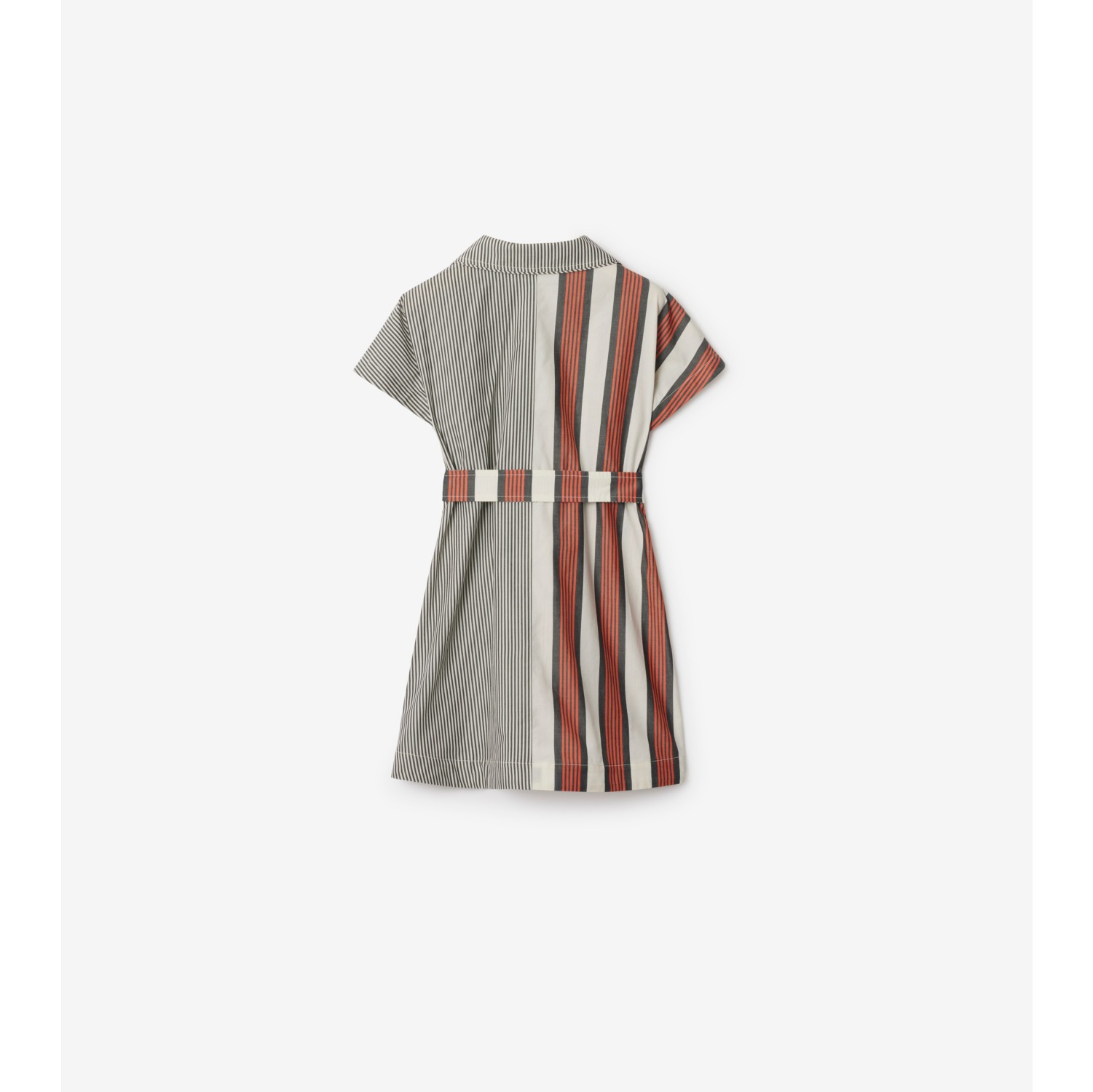 Striped Cotton Shirt Dress