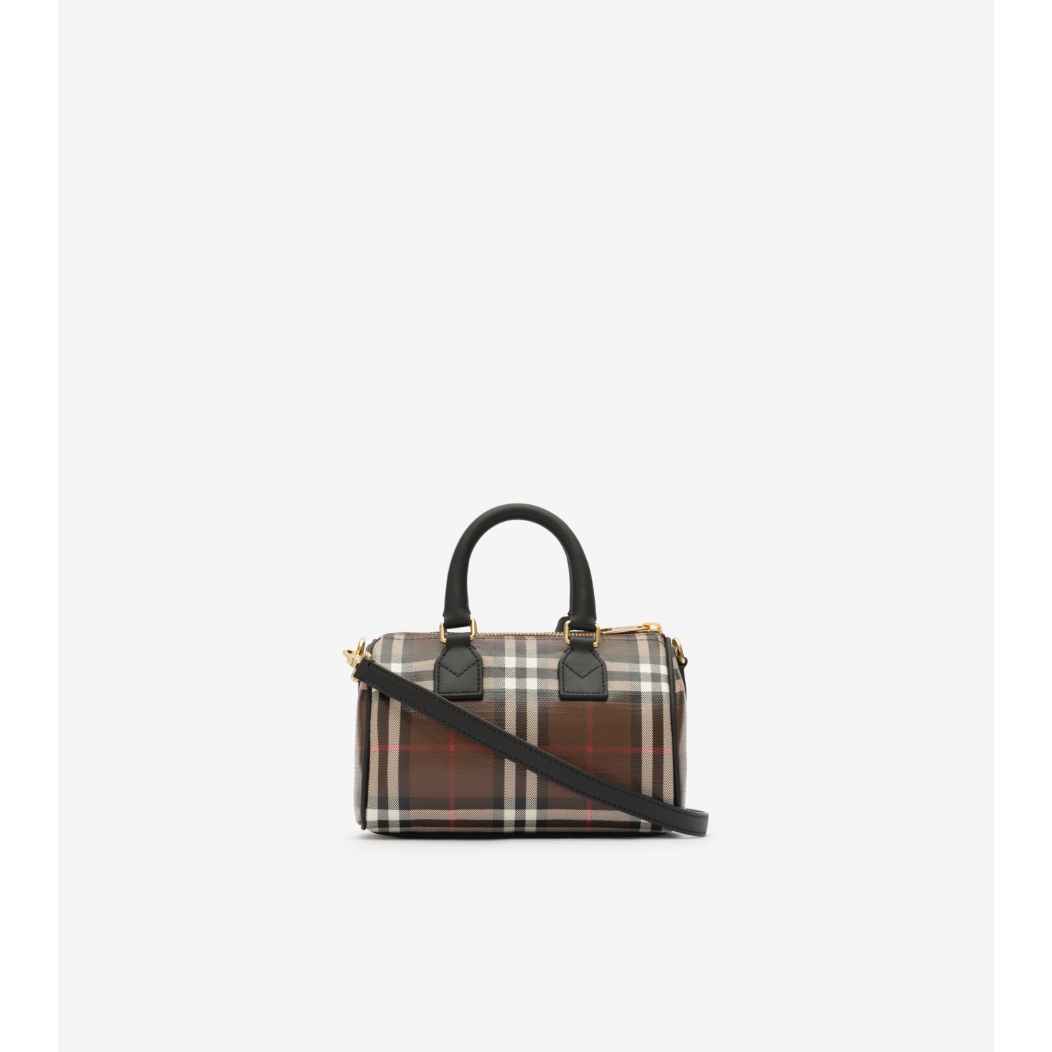 Mini Check Bowling Bag - thumbnail 5