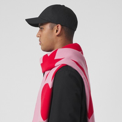 burberry schal rosa mit herzen
