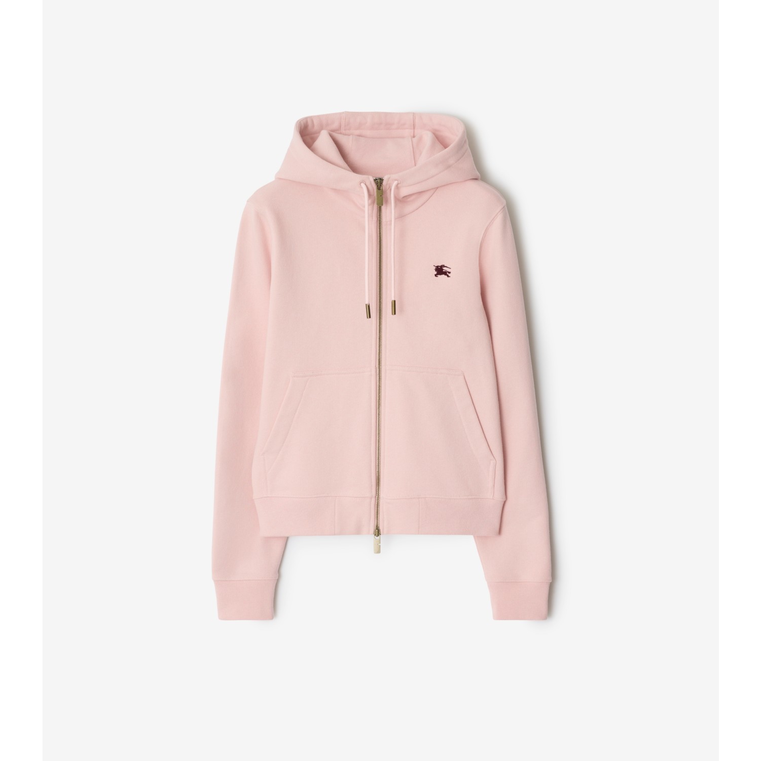 Knight Stamp Cotton Zip Hoodie