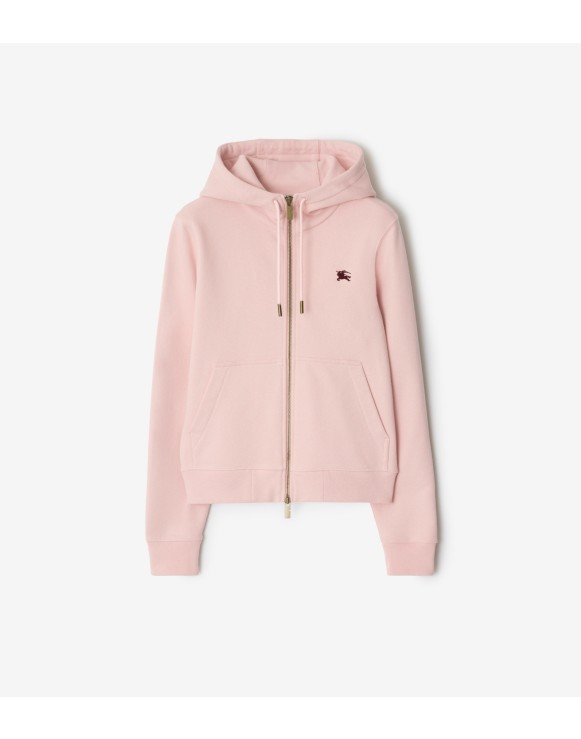Knight Stamp Cotton Zip Hoodie
