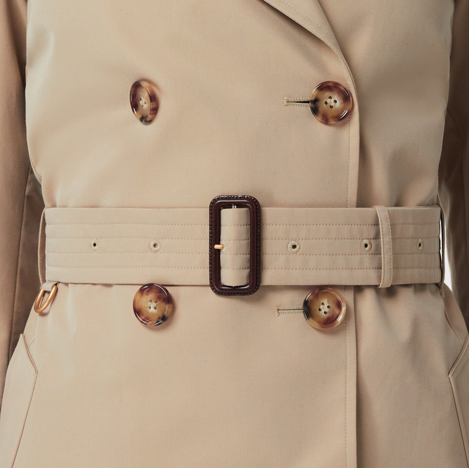 Trench coat corto Islington (Miele) - Donna | Sito ufficiale Burberry®