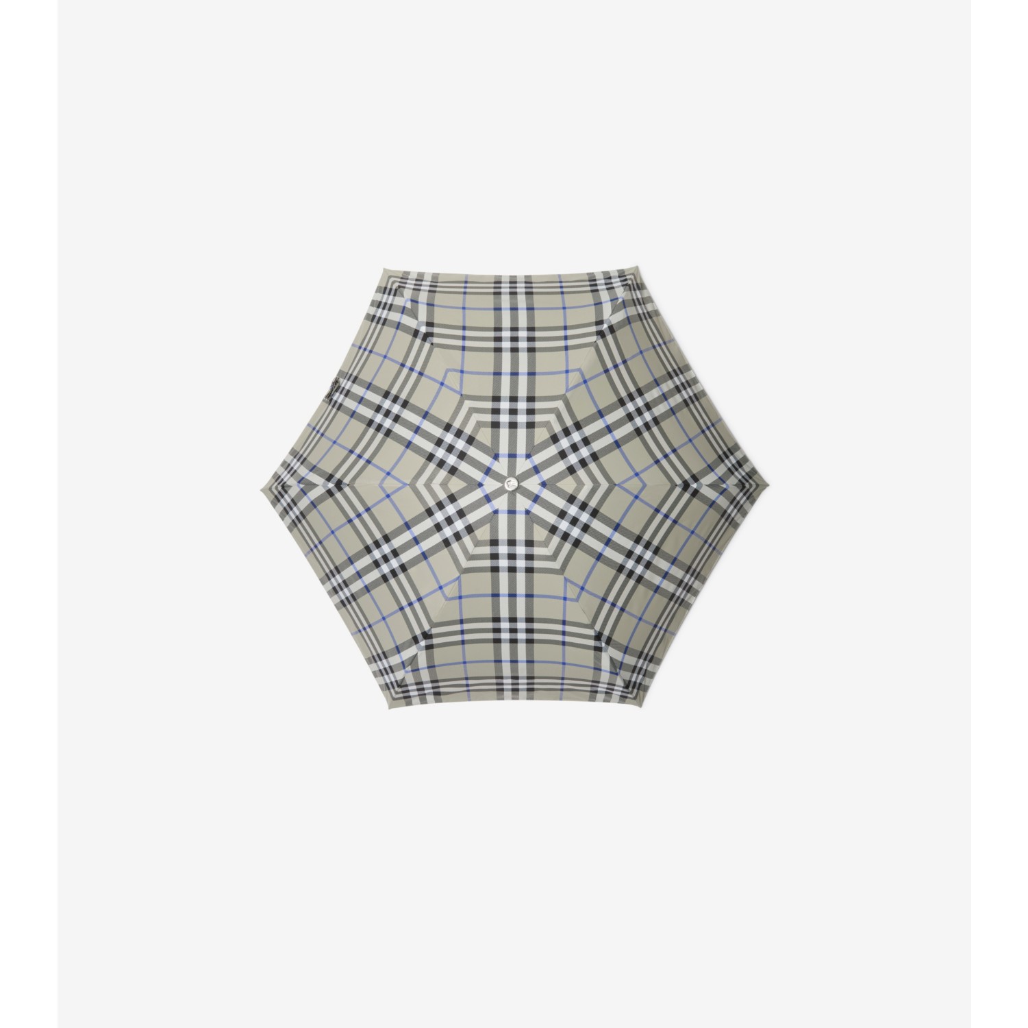 Burberry check golf umbrella best sale