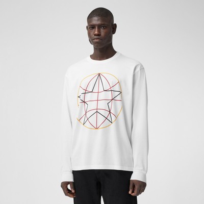 men's burberry long sleeve t shirt