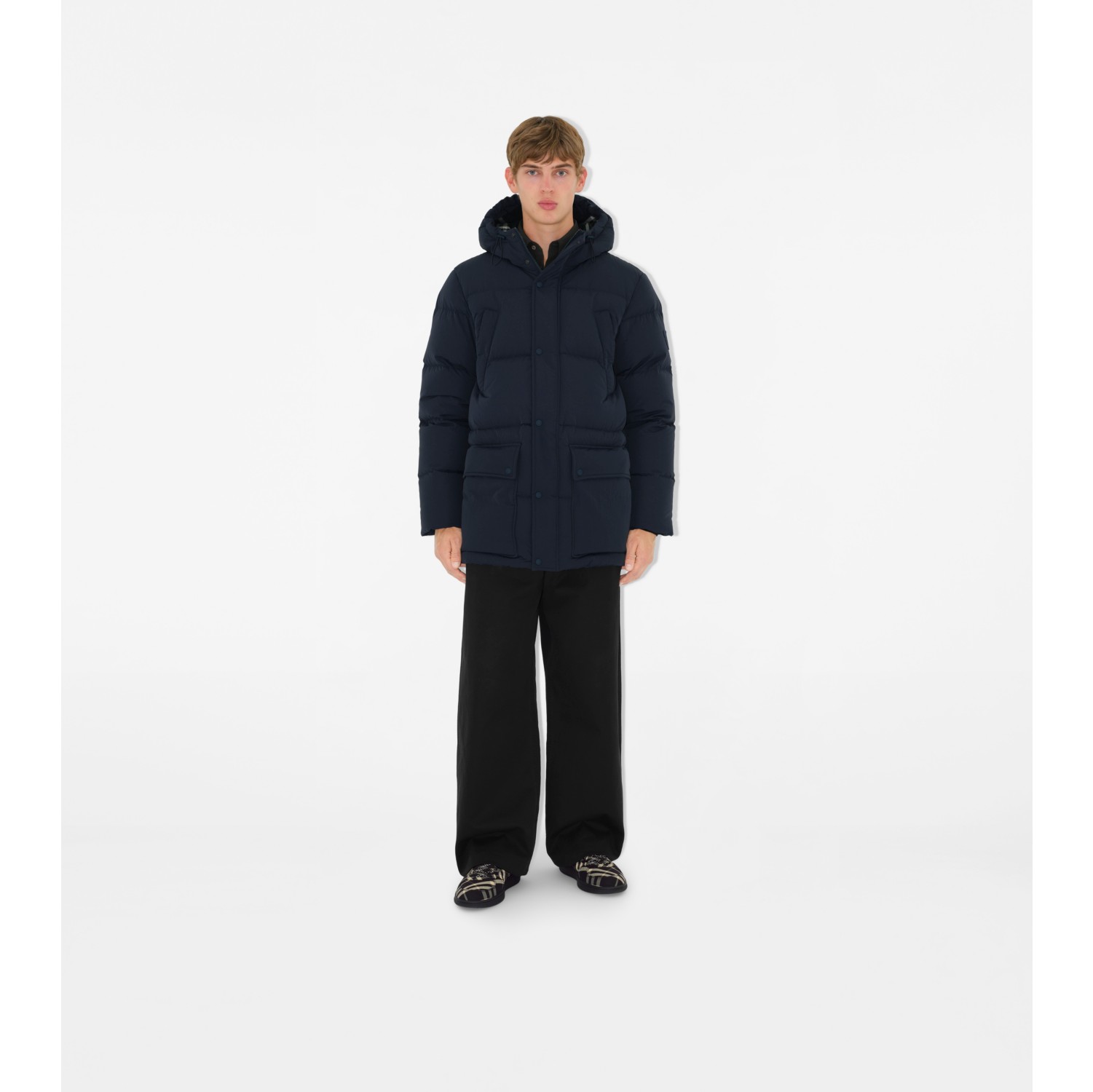 Nylon Puffer Jacket