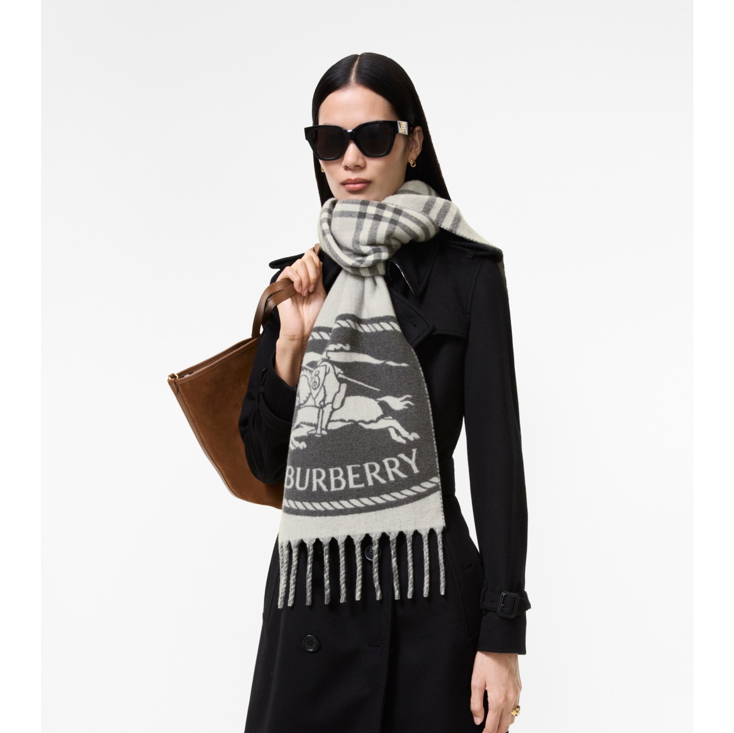 Reversible Knight Stamp Scarf