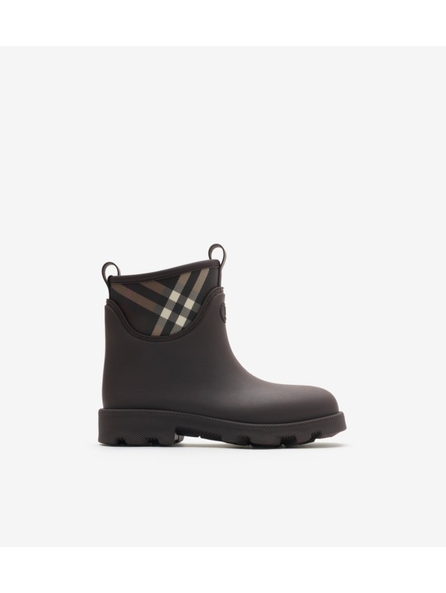 2日限定お値下げ　バーバリー　Burberry ブーツ　レインブーツ　35サイズ BURBERRY（バーバリー） アウトレット レインブーツ Simeon Eye