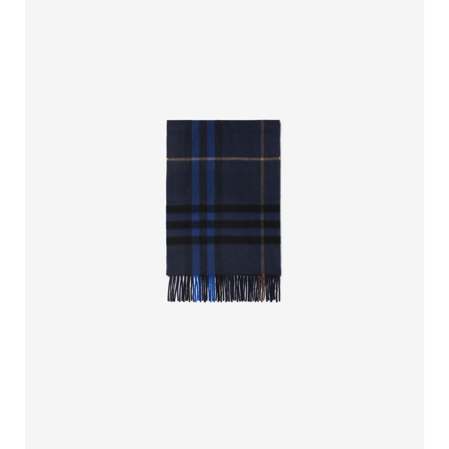 Check Cashmere Scarf