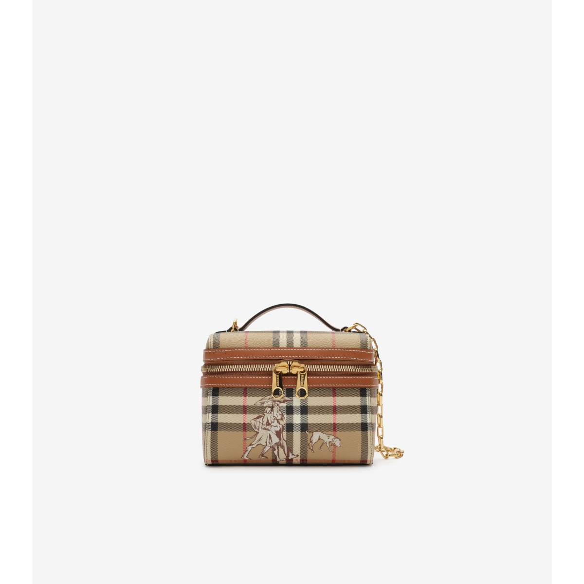  Check Mini Mates Vanity Bag