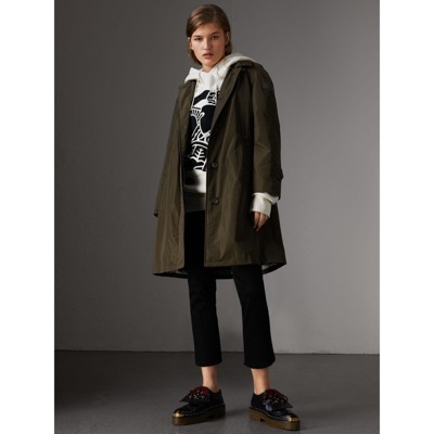 burberry olive trench coat