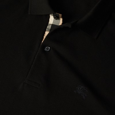 burberry polo shirt gold