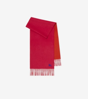 リバーシブル カシミアスカーフ (タルト／ルー) | Burberry®公式