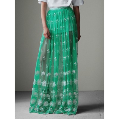 Burberry Tulle Skirt 2024