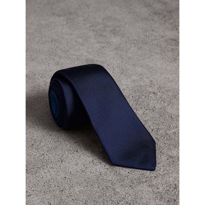 burberry blue check tie