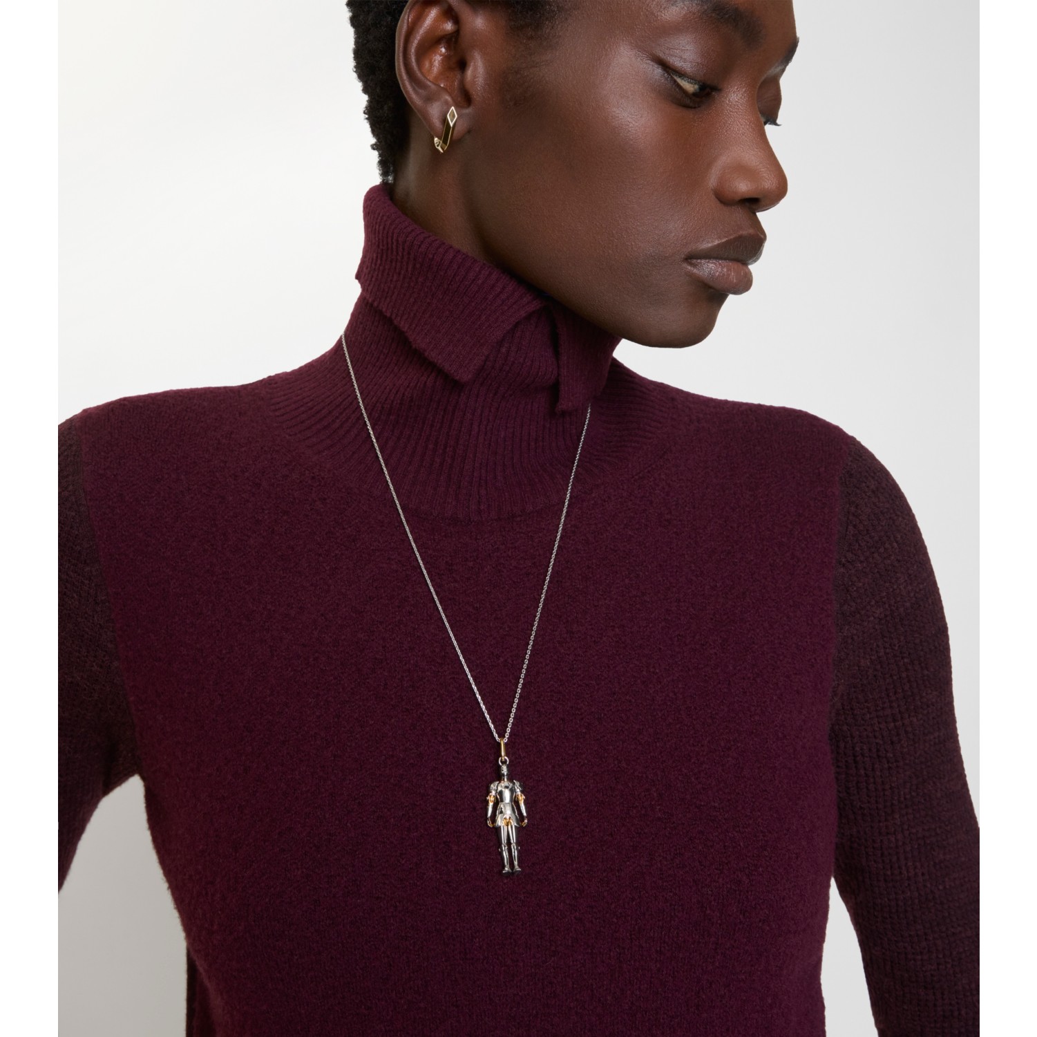 Knight Charm Necklace