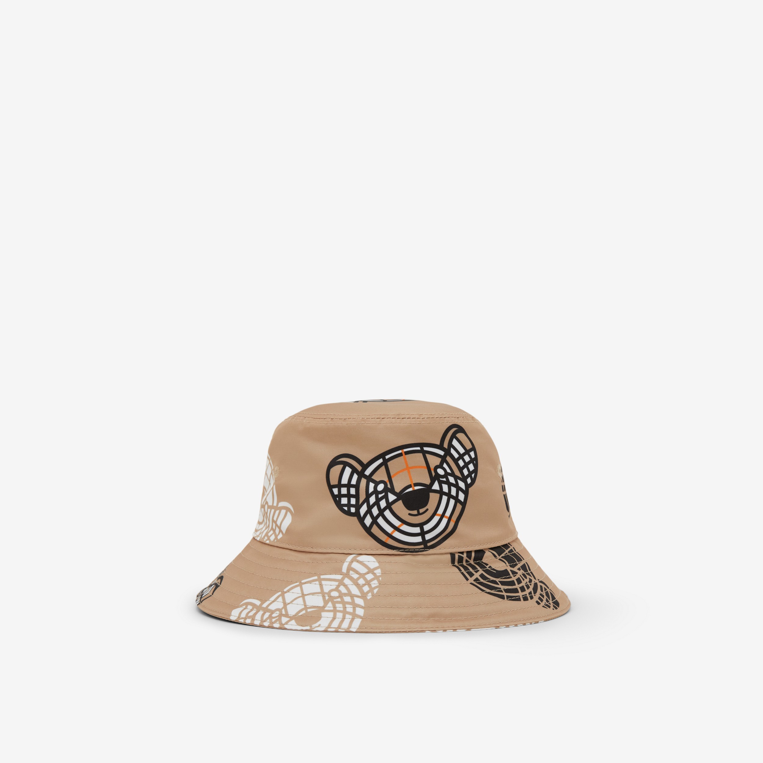 Thomas Bear Print Bucket Hat in Archive Beige - Children | Burberry® Official - 1