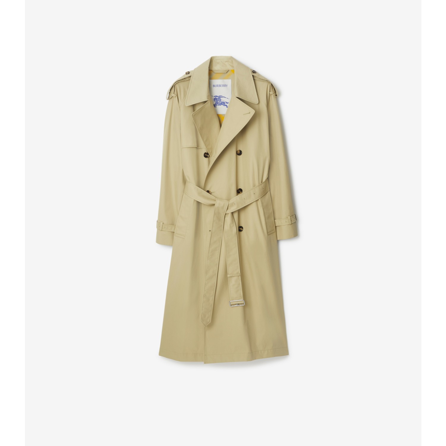 Long Castleford Trench Coat in Hunter - Men | Burberry® Official