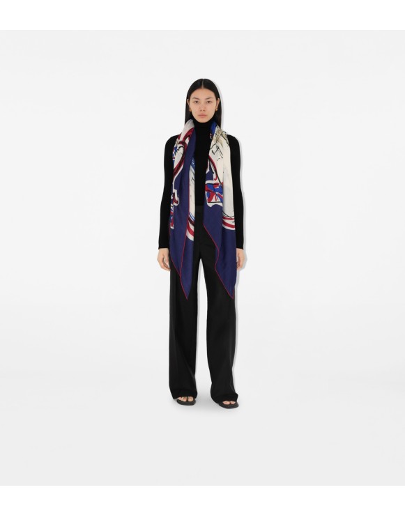Tower Bridge Cashmere Silk Scarf