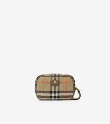 Horseshoe Pouch in Sand beige - Women | Burberry® Official