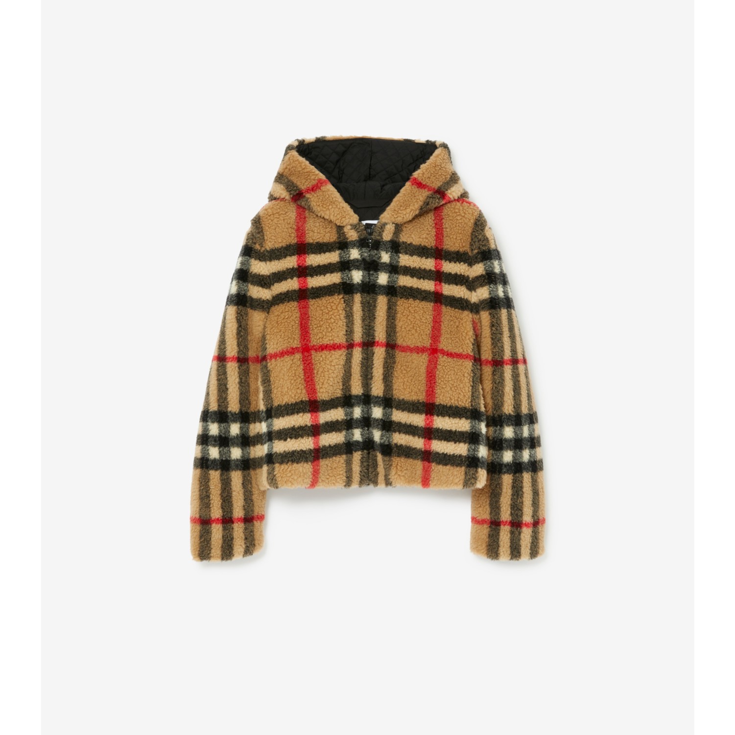 Burberry Vintage Check Hooded Jacket