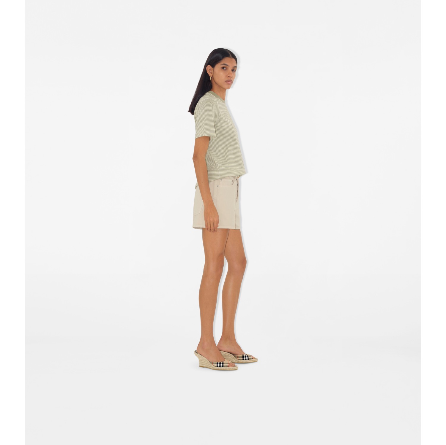 Striped Cotton T-shirt