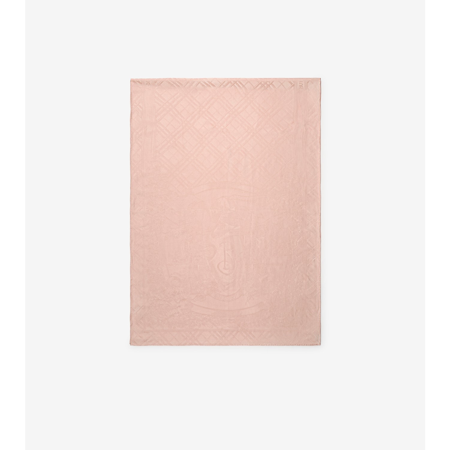 Floral Crest Silk Scarf