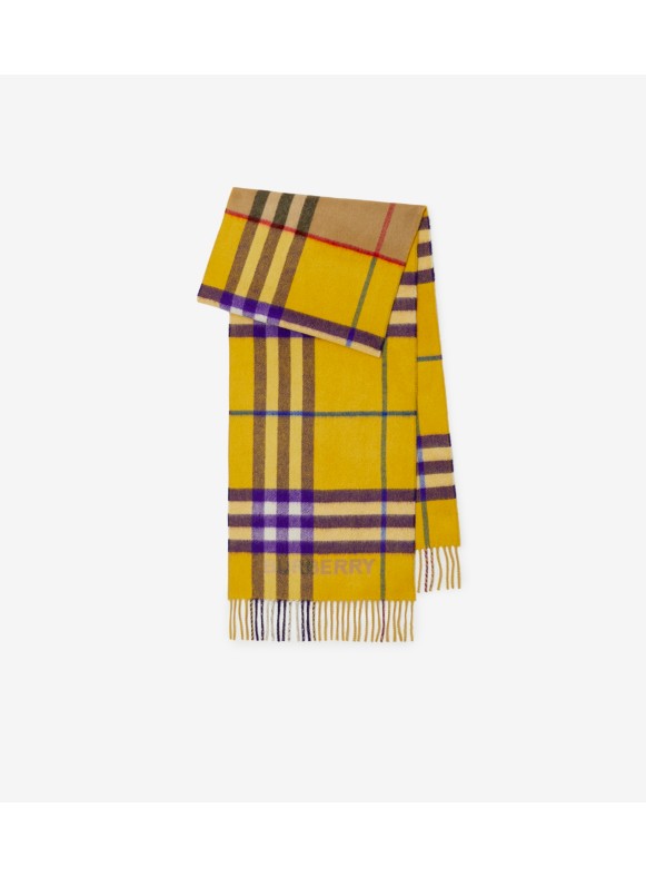 ラグジュアリー カシミアスカーフ | Burberry® 公式サイト