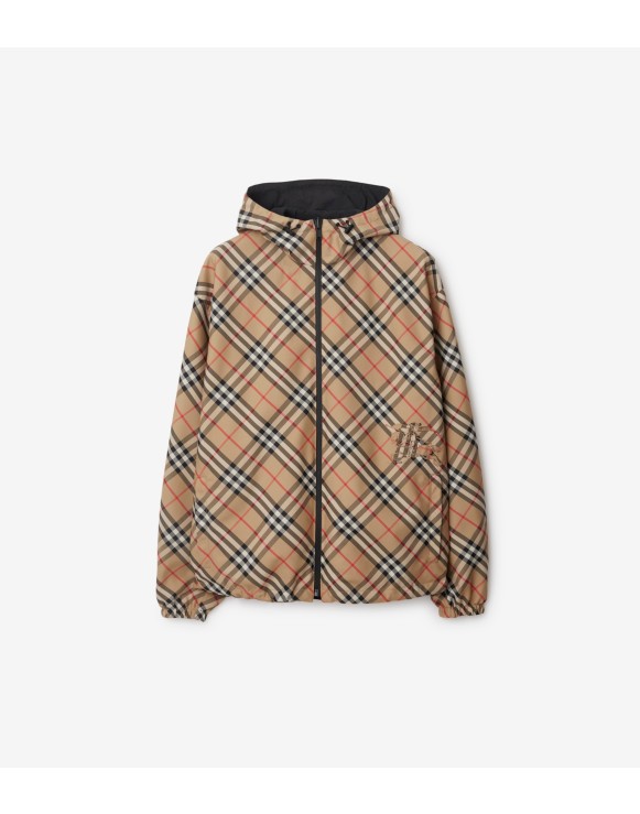 Wendbare Jacke in Check