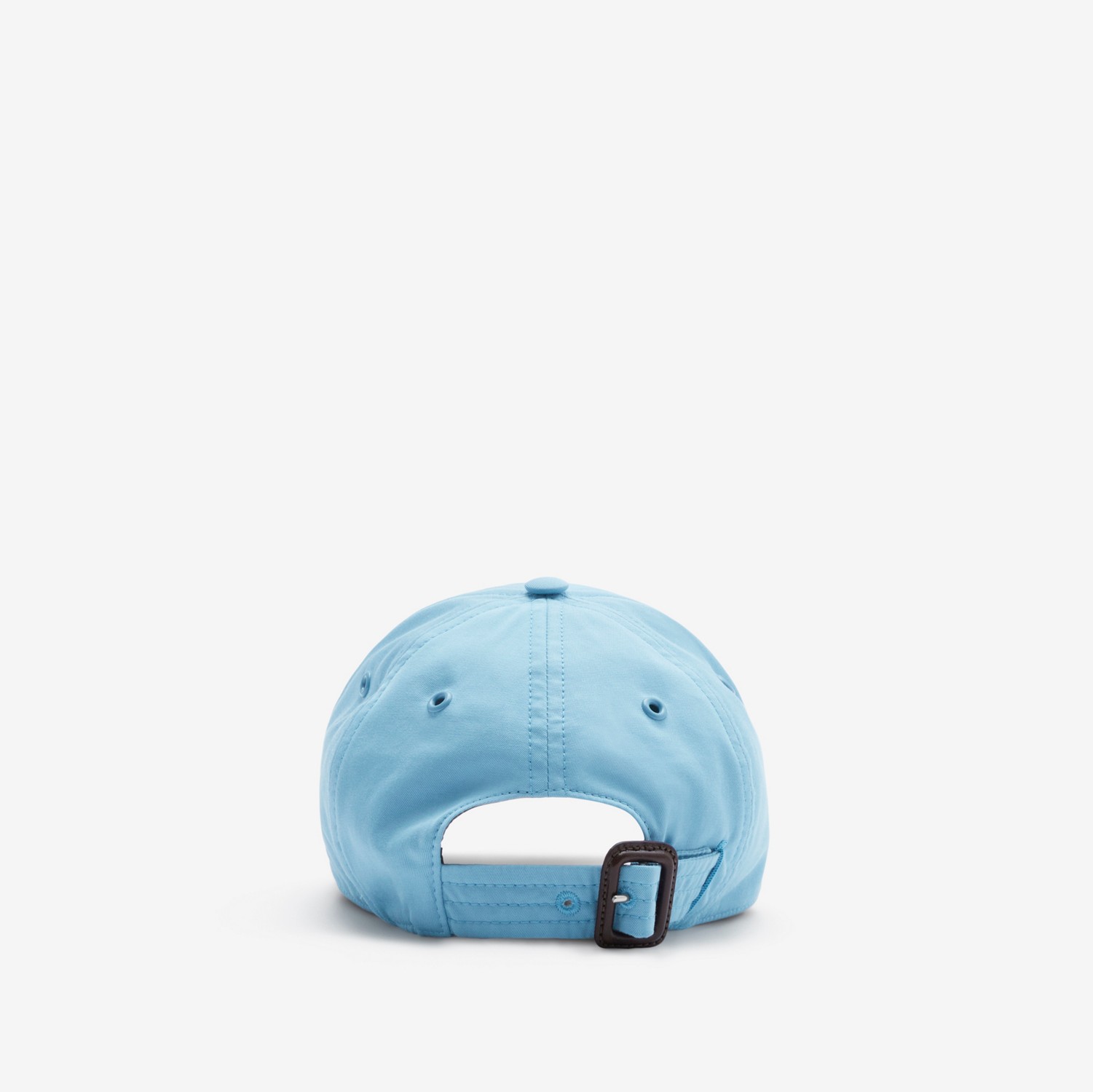 Casquette de baseball en gabardine Monogram (Bleu Denim Froid) | Site officiel Burberry®