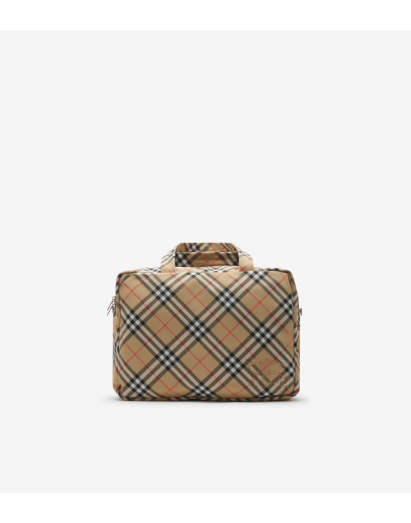 Bolsa Duffle em Check