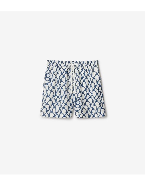 Knot Silk Shorts