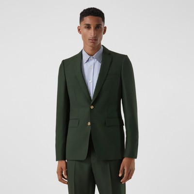 burberry green jacket mens