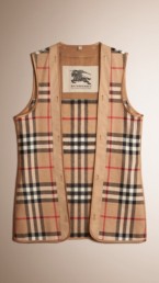 Check Cashmere Heritage Warmer