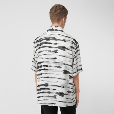 burberry silk shirt mens