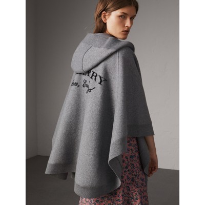 burberry poncho