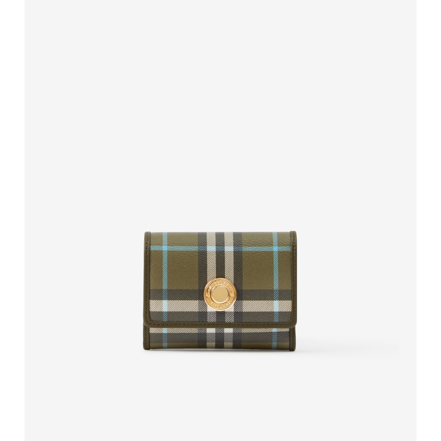 Burberry best sale compact wallet