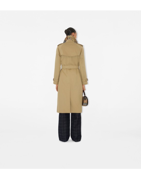 Long Gabardine Waterloo Trench Coat