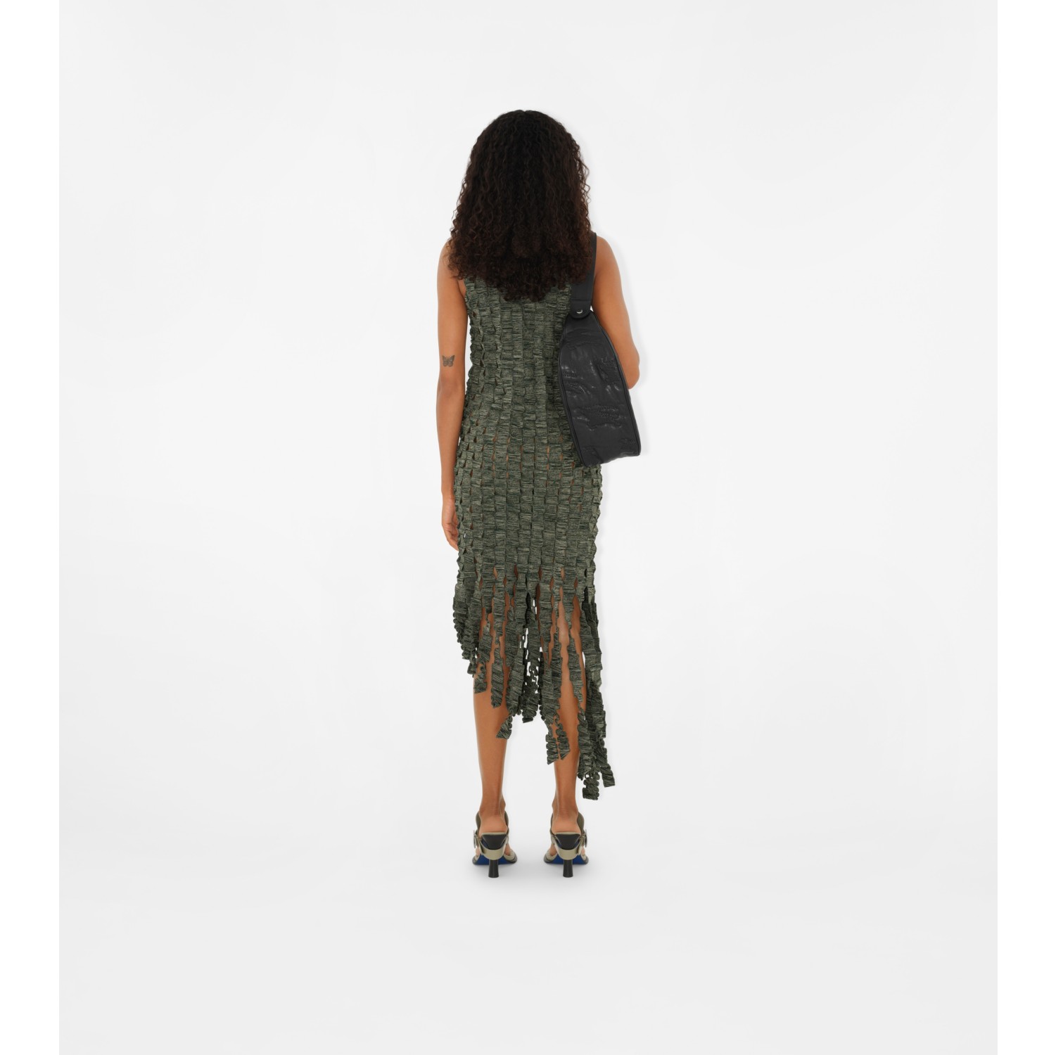 Crochet Silk Blend Dress