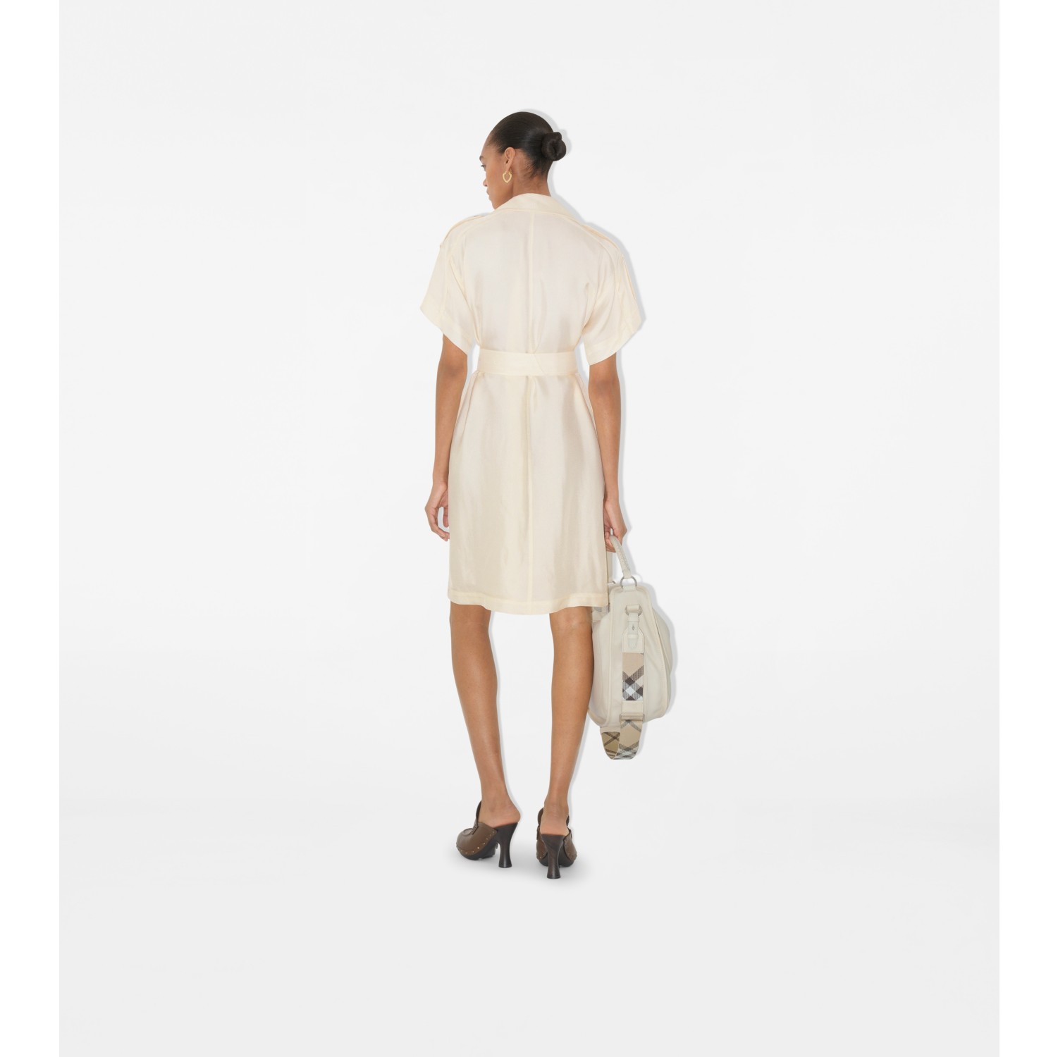 Viscose Trench Dress