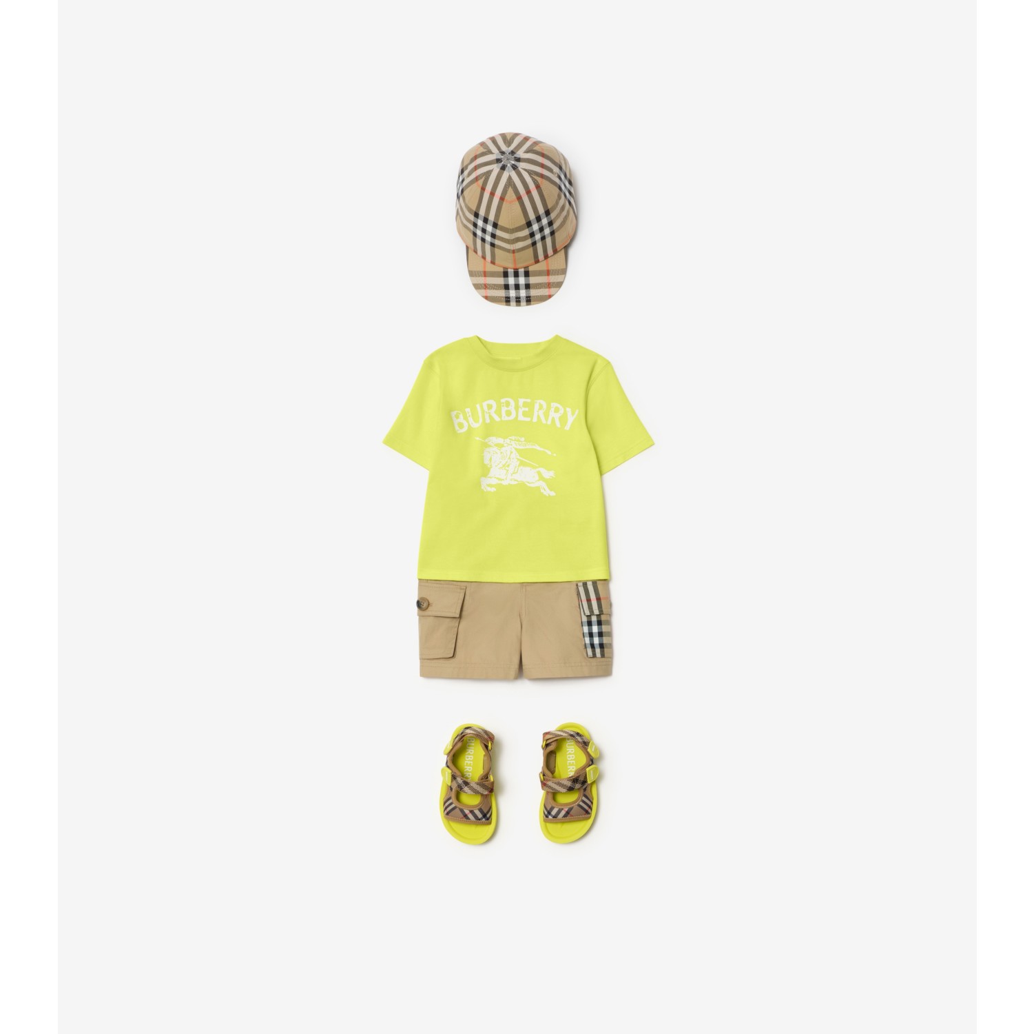 Stretchbaumwoll-T-Shirt mit Knight