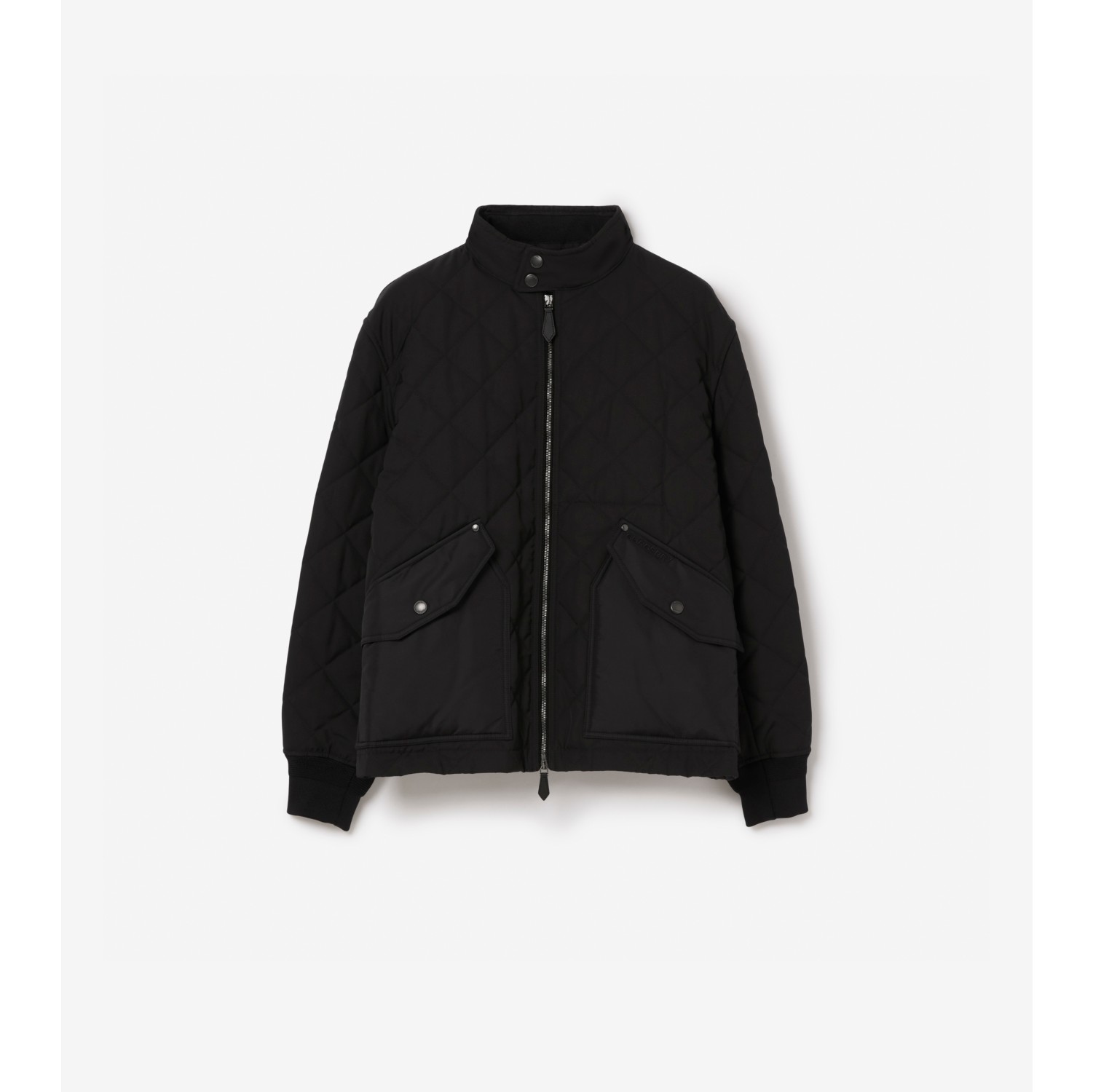 Mens burberry hot sale jacket quilted