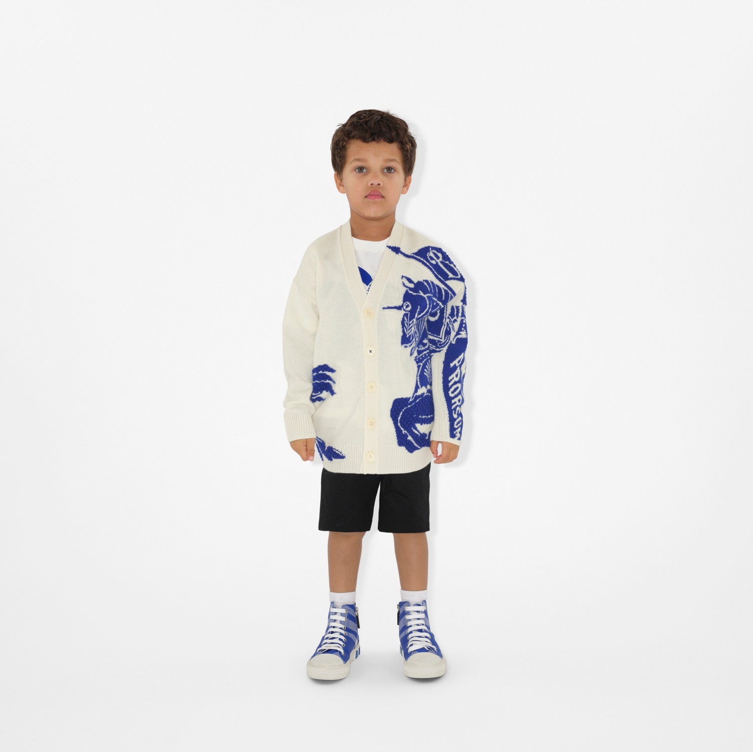 EKD ウールカシミア カーディガン (ナイト) | Burberry®公式サイト EKD ウールカシミア カーディガン (ナイト) | Burberry®公式サイト